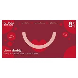 bubly Sparkling Water, Cherry