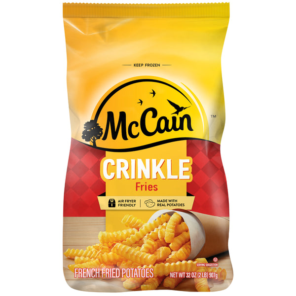 McCain Crinkle Fries, 32 oz (Frozen Potatoes)
