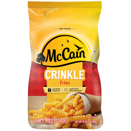 McCain Crinkle Fries, 32 oz (Frozen Potatoes)