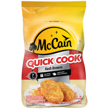 McCain Quick Cook Hashbrowns, 20 oz (Frozen Potatoes)
