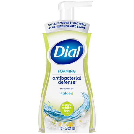 Dial Complete Antibacterial Foaming Hand Wash, Soothing White Tea 7.5 fl oz