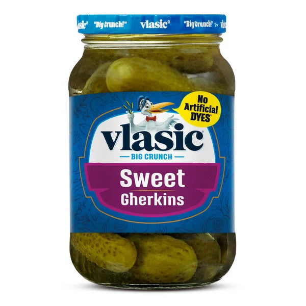 Vlasic Sweet Gherkins Pickles 16 fl oz
