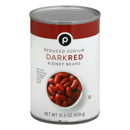 Publix Kidney Beans, Reduced Sodium, Dark Red 15.5 oz
