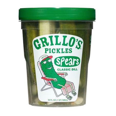 Grillo's Pickles Italian Dill Spears 32 fl oz
