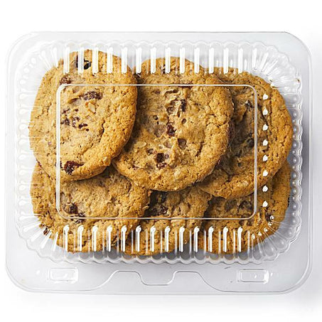 Publix Bakery Vegan Oatmeal Raisin Cookies 8 oz • 6 x 8 oz