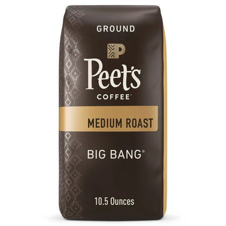 Peet's Coffee Big Bang, Medium Roast Ground Coffee, Bag