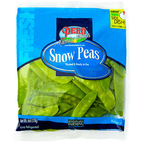 Publix Snow Peas, Microwavable 6 oz