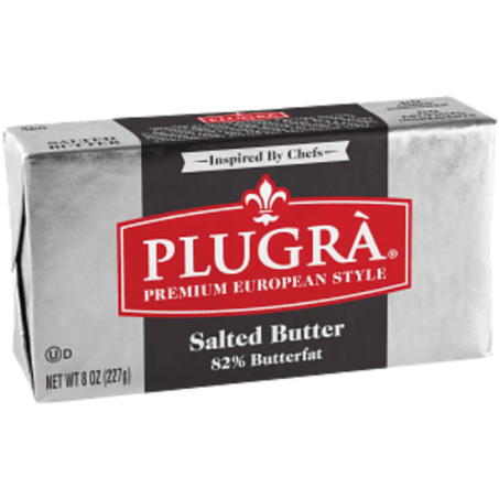 Plugrà Premium European Style Salted Butter 8 oz