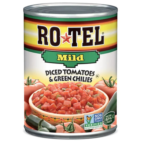 RO*TEL Mild Diced Tomatoes and Green Chilies 10 oz