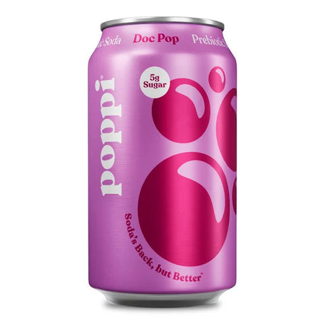 Poppi Prebiotic Soda, Doc Pop 12 fl oz