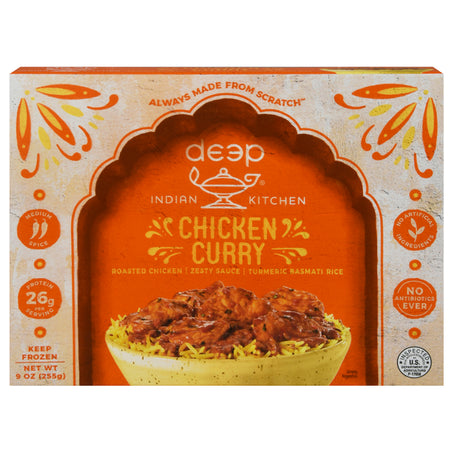 Deep Indian Kitchen Chicken Curry, Medium Spice 9 oz