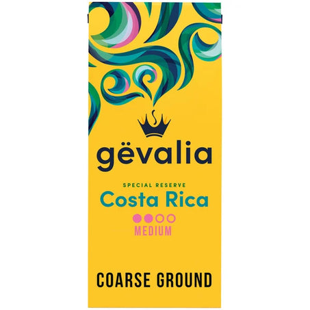 Gevalia Special Reserve Costa Rica Single Origin Medium Roast Ground Coffee 10 oz