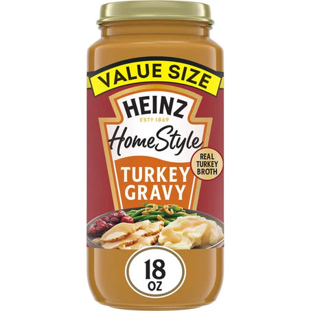 Heinz Roasted Turkey Gravy Value Size 18 oz