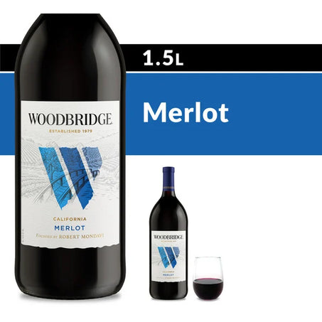 Woodbridge Merlot Red Wine Bottle