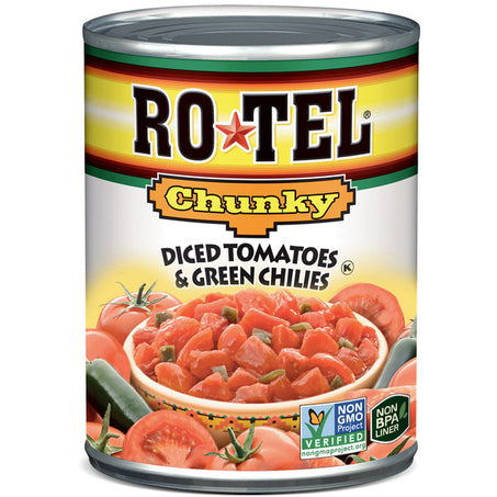 RO*TEL Chunky Diced Tomatoes and Green Chilies 10 oz