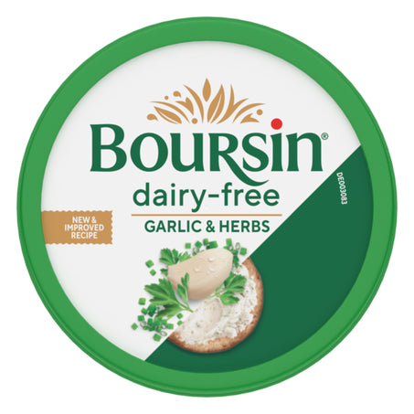 Boursin Dairy-Free Garlic & Herbs Cheese Spread Alternative 6 oz