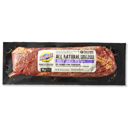 Hatfield Pork Tenderloin, All Natural, Dry Rubbed, Honey Garlic Teriyaki 18.4 oz