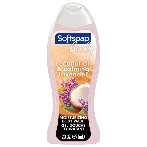 Softsoap Moisturizing Body Wash Gel, Coconut Oil & Lavender
