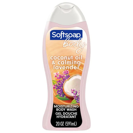 Softsoap Moisturizing Body Wash Gel, Coconut Oil & Lavender