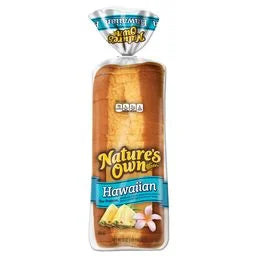 Nature's Own Sliced Hawaiian Bread