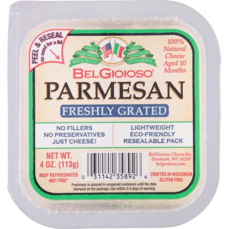BelGioioso Cheese, Parmesan, Freshly Grated 4 oz