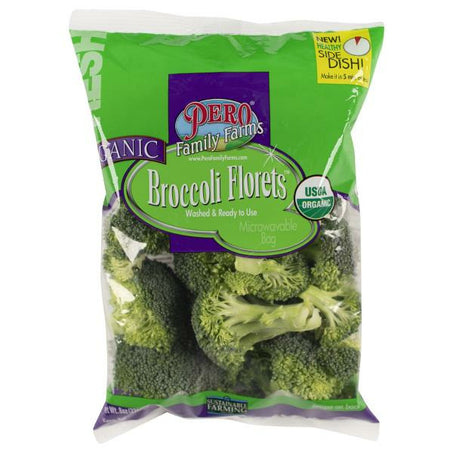 Pero Family Pero Broccoli, Organic, Florets 8 oz