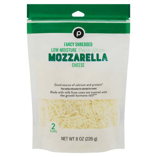 Publix Fancy Shredded Cheese, Part-Skim 8 oz