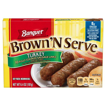 Banquet Turkey Sausage Links