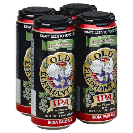 Tampa Bay Brewing Company Ale, India Pale, Old Elephant Foot 4 x 16 fl oz