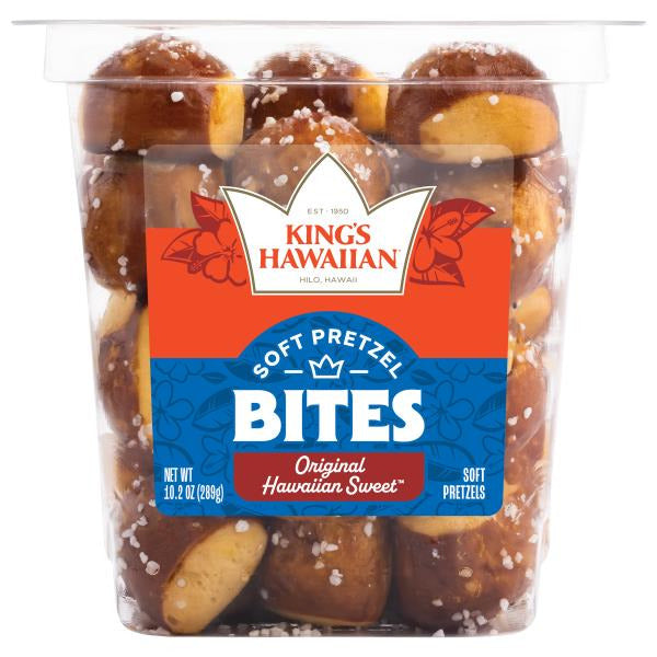 King's Hawaiian Original Hawaiian Sweet Soft Pretzel Bites 10.2 oz 30 ct