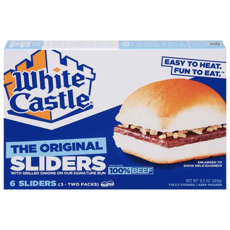 White Castle Sliders, The Original 6 ct