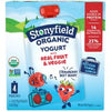 Stonyfield Organic Reduced Fat Yogurt Pouches 4 Pack