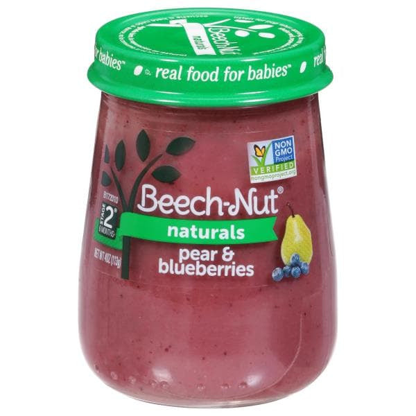 Beech-Nut Naturals Pear & Blueberries Baby Food