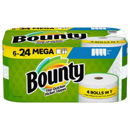 Bounty Select-A-Size Paper Towels 6 ct