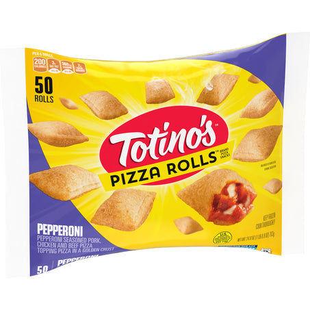 Totino's Pizza Rolls Pepperoni Flavored Frozen Snacks 24.8 oz