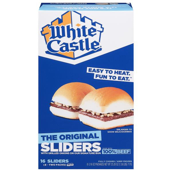 White Castle Sliders, The Original 16 ct
