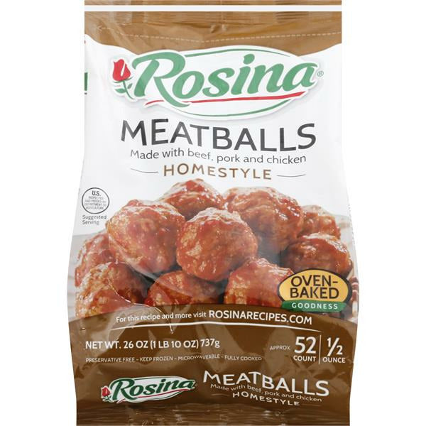 Rosina Meatballs, Homestyle 26 oz