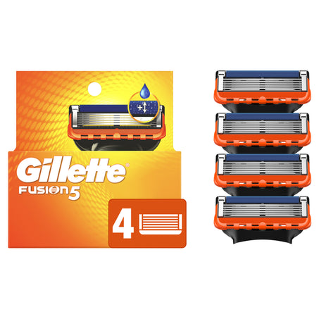 Gillette Fusion5 Razor Blades for Men, 4ct Razor Blade Refills 1 ct
