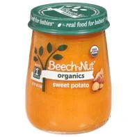 Beech-Nut Organics Sweet Potato Baby Food Jar