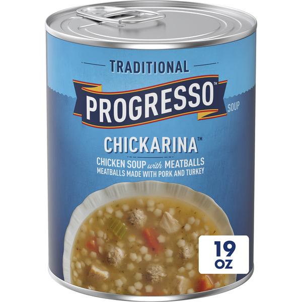 Progresso Traditional Canned Chickarina Soup 19 oz