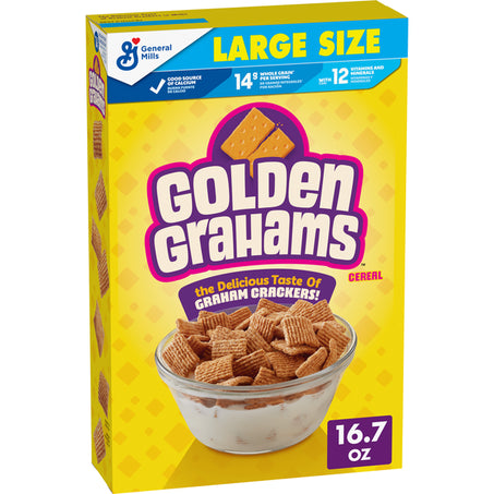 General Mills Golden Grahams Large Size