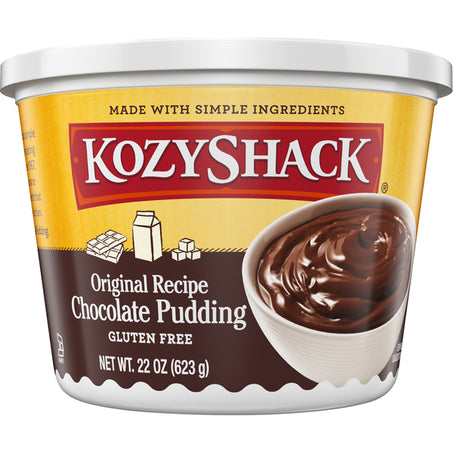 Kozy Shack Chocolate Pudding, Gluten Free Dessert 22 oz