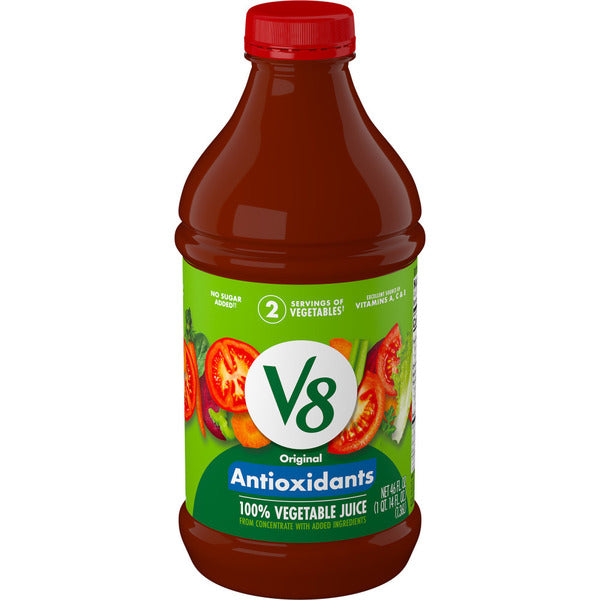 V8 Antioxidants Original 100% Vegetable Juice 46 fl oz