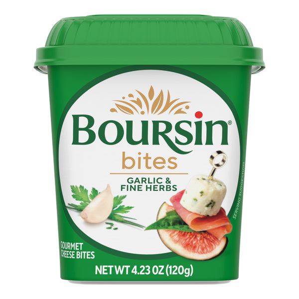 Boursin Gournay Style Garlic & Fine Herbs Cheese Bites 4.23 oz