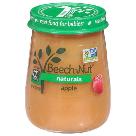 Beech-Nut Naturals Apple Baby Food Jar