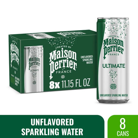 Maison Perrier Ultimate Sparkling Water 8 x 11.15 fl oz