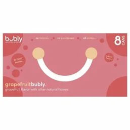 bubly Sparkling Water, Grapefruit