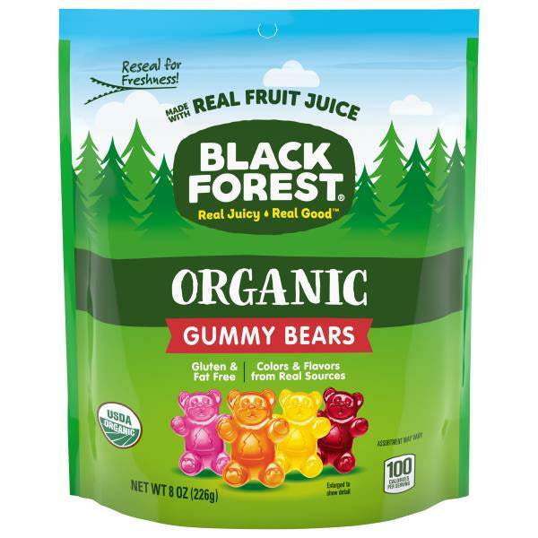 Black Forest Gummy Bears, Organic 8 oz