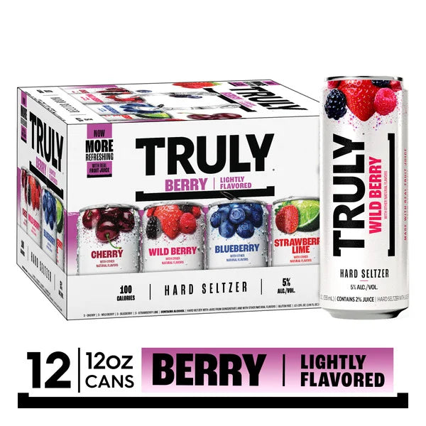Truly Hard Seltzer Berry Variety Pack 12