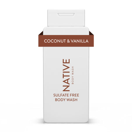 Native Body Coconut & Vanilla Body Wash 18 oz